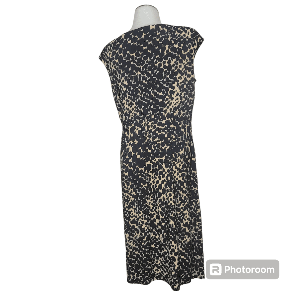Women's Ralph Lauren Dress - Size 10 - Black/Tan - Picture 3 of 9